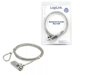 TechLogics - Slot LogiLink PC/Notebook combinatieslot Zilver